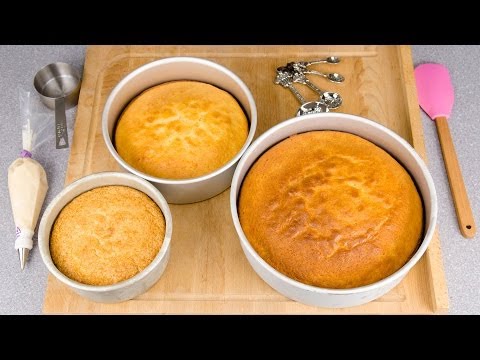 How to Make a Wedding Cake: Baking and Frosting (Part 1) from Cookies Cupcakes and Cardio