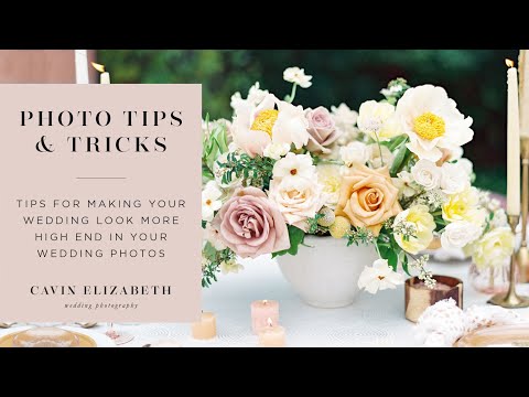 How to Make Your Wedding Look More Grand in Photos (If You Want)