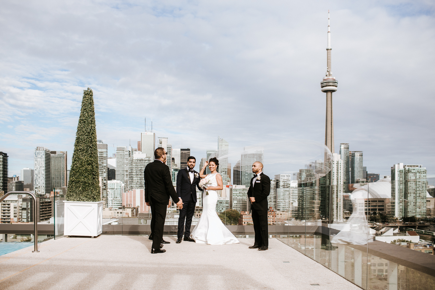 Thompson Hotel Toronto Wedding Pictures by Toronto Wedding Photographer