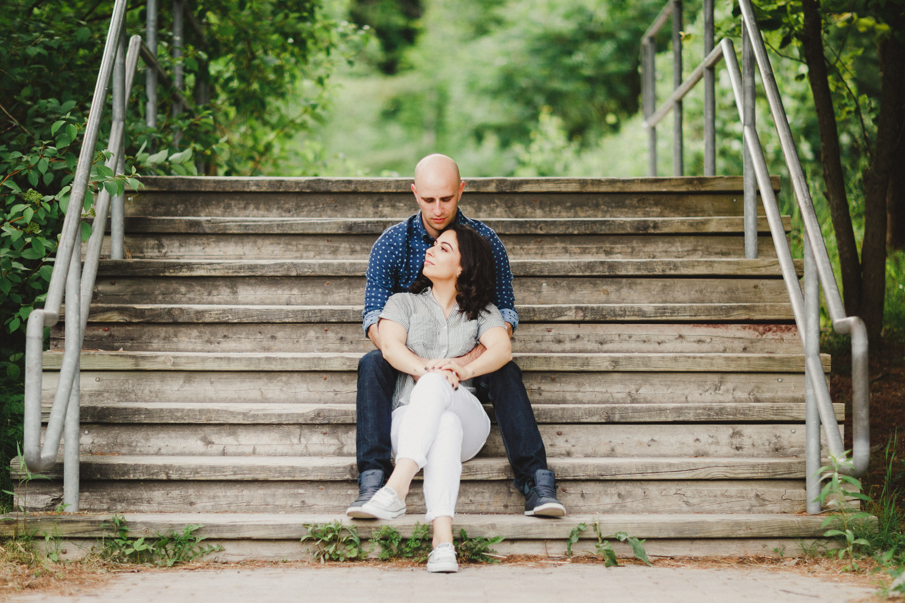 Evergreen Brick Works Engagement Pictures by Toronto Wedding Photographer