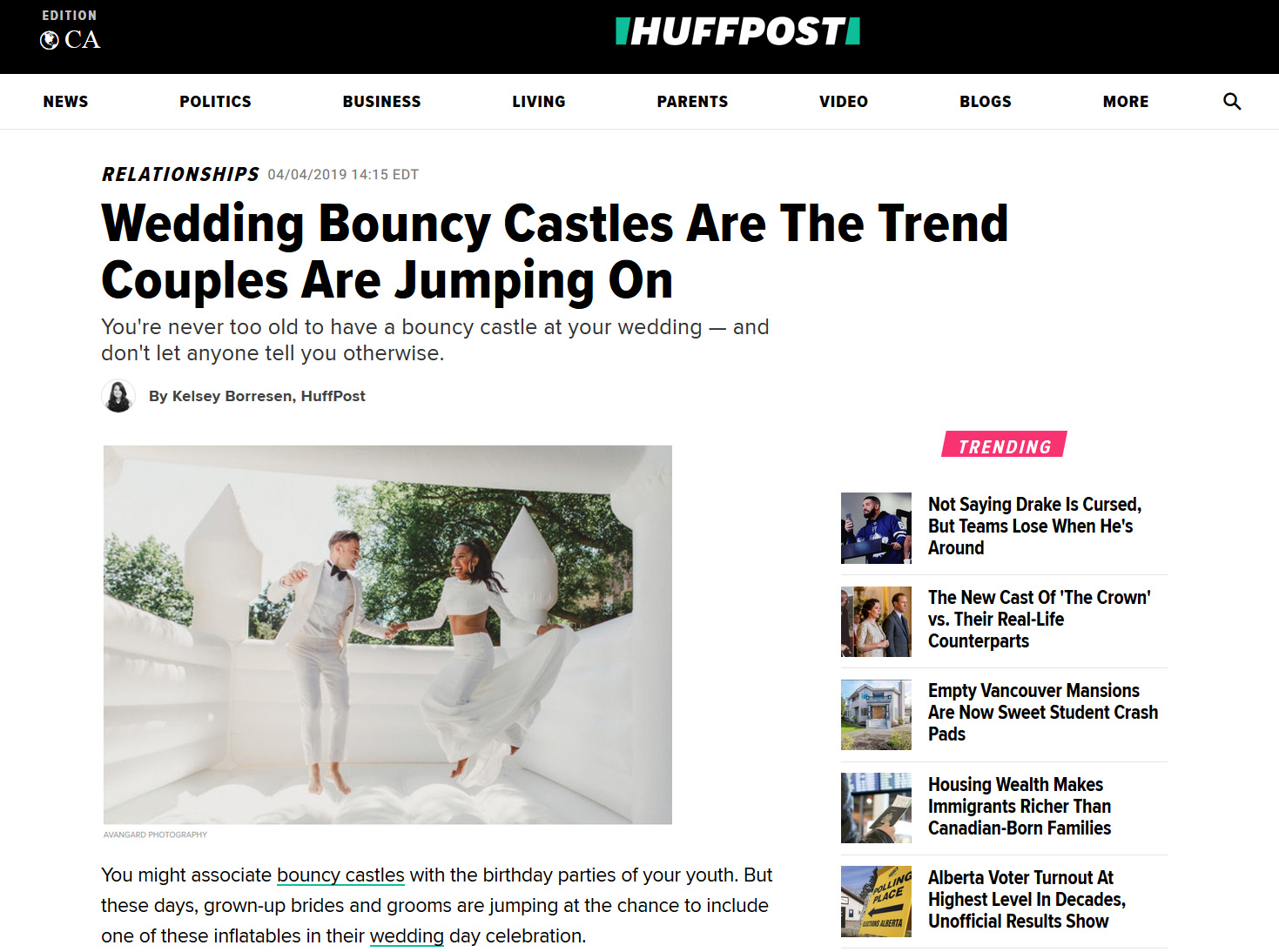 Wedding Bouncy Castles Are The Trend Couples Are Jumping On
