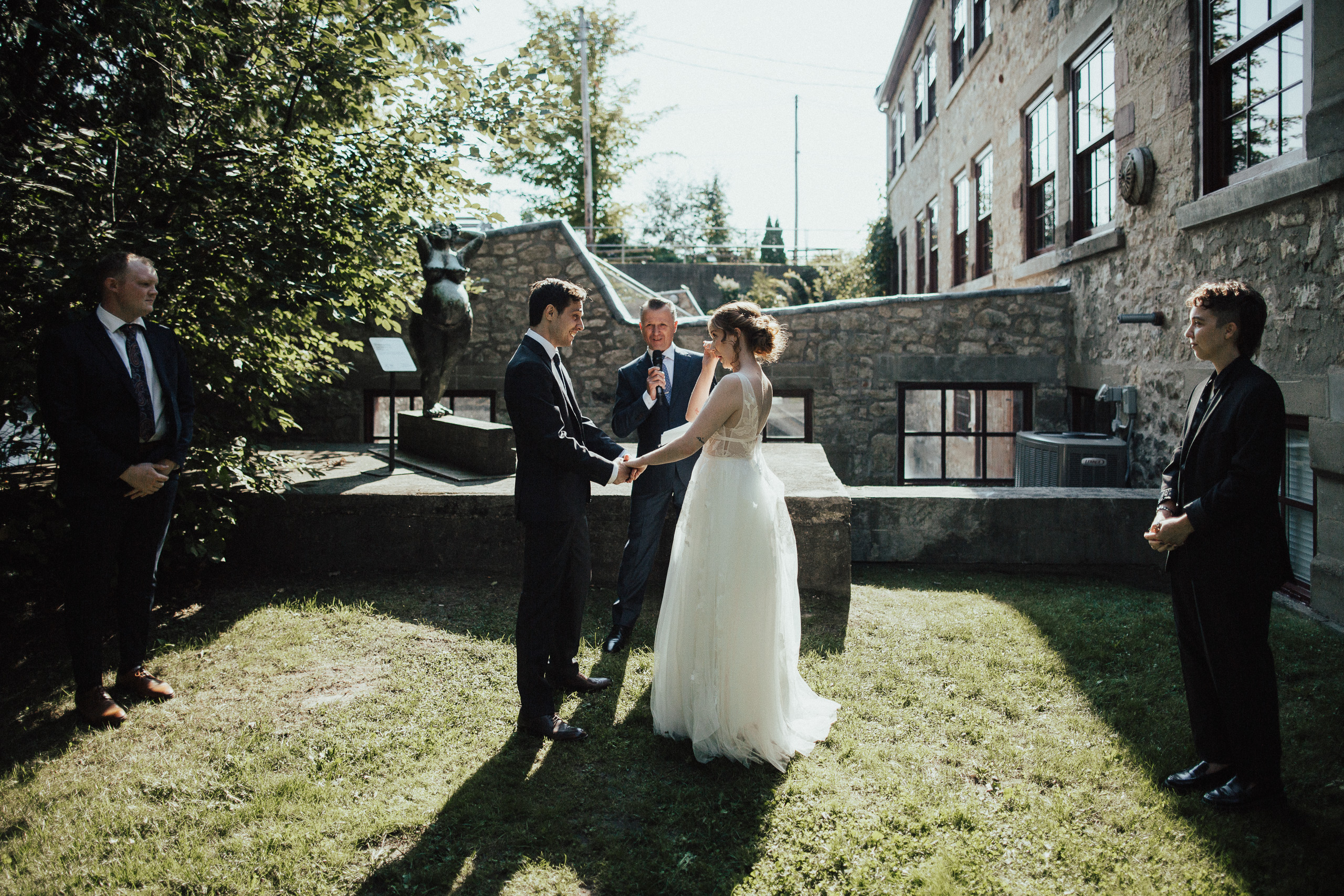 Alton Mill Arts Centre Wedding Picture