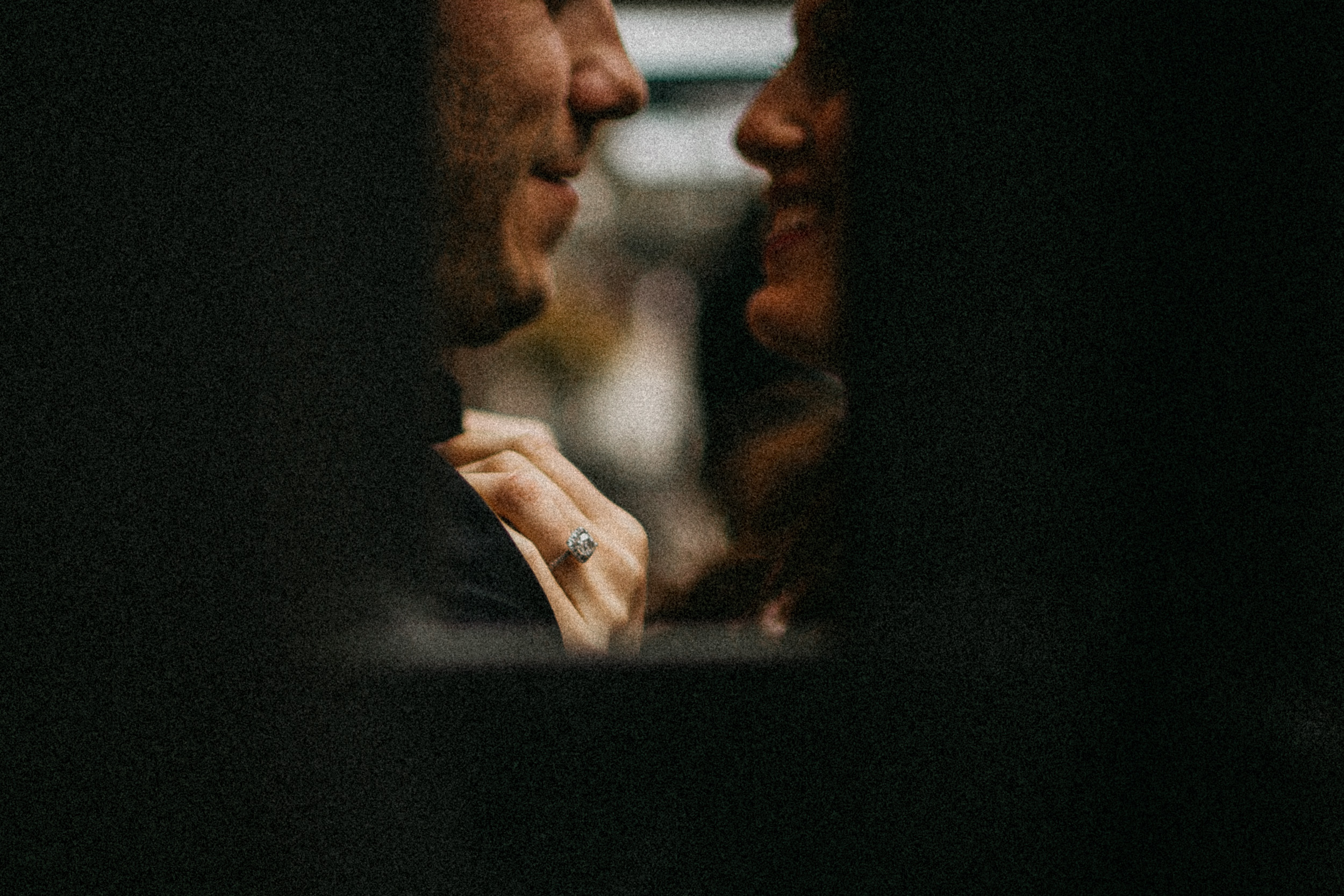 A Nighttime Engagement Shoot in Toronto’s Distillery District