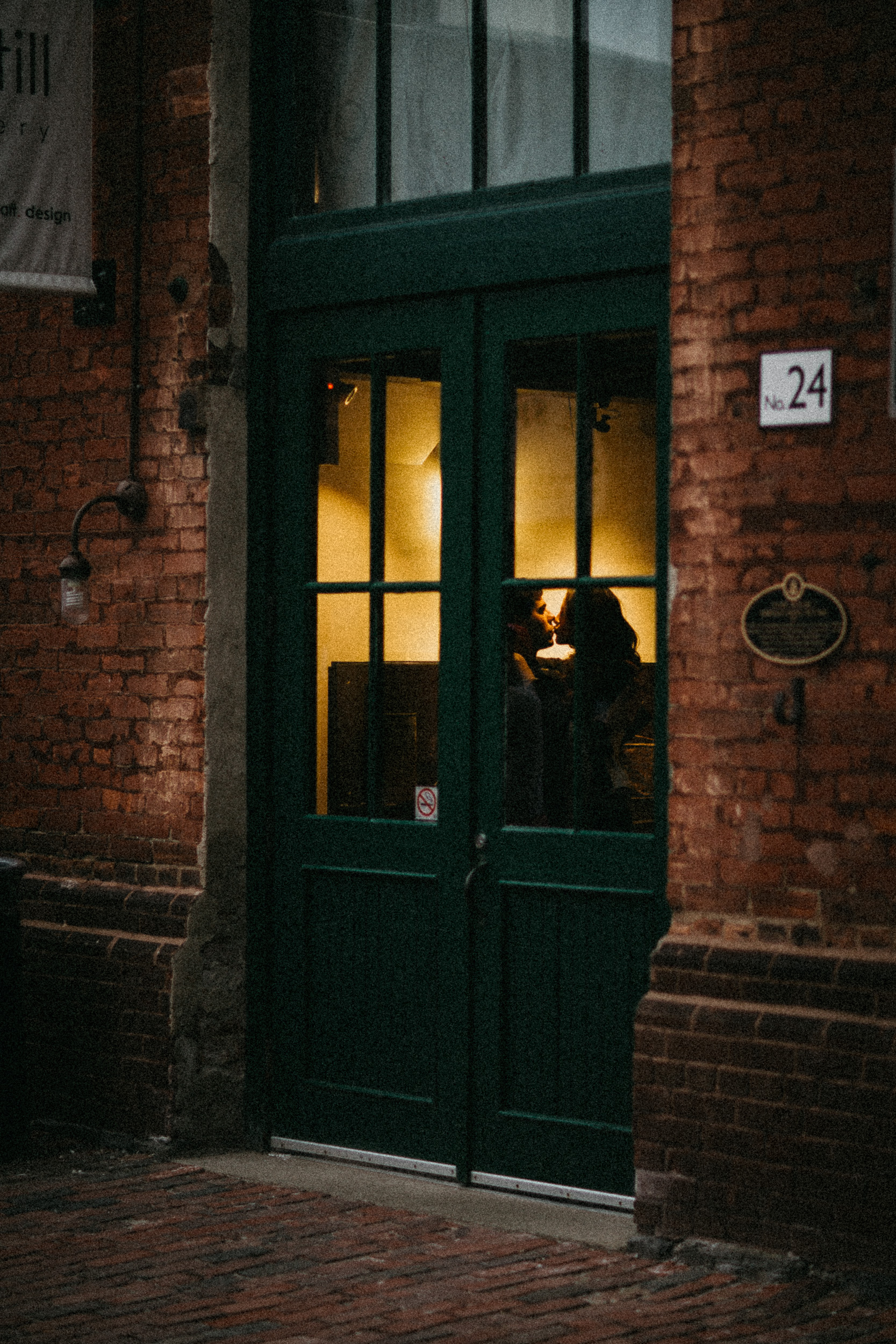 A Nighttime Engagement Shoot in Toronto’s Distillery District